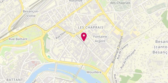 Plan de Georges Groslambert, 16 avenue Sadi Carnot, 25000 Besançon