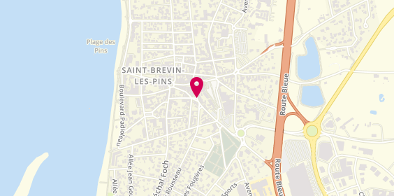 Plan de Agence IMMOBILIÈRE BREVIMMO, 11 Rue de Pornic, 44250 Saint-Brevin-les-Pins