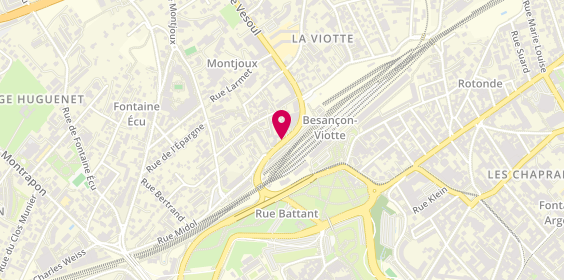 Plan de Start'Immo, 5 Rue de Vesoul, 25000 Besançon