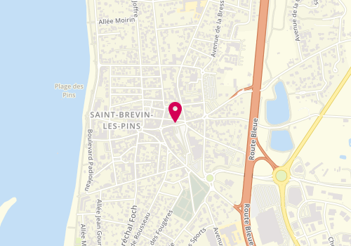Plan de Bodin Plage Immobilier, 11 Rue Albert Chassagne, 44250 Saint-Brevin-les-Pins