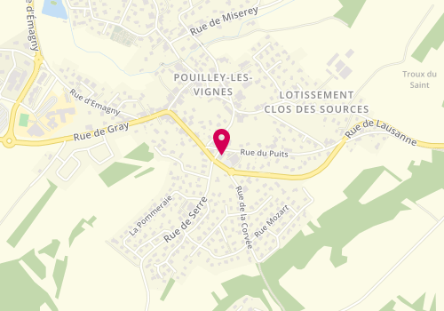 Plan de La Maison Dureux Immobilier, 25 Rue de Lausanne, 25115 Pouilley-les-Vignes