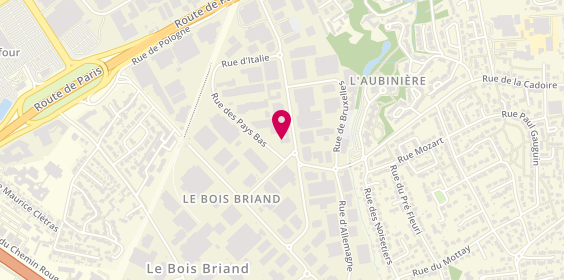Plan de Actial'Immobilier Entreprise, 9 Rue Rue du Marché Commun, 44300 Nantes