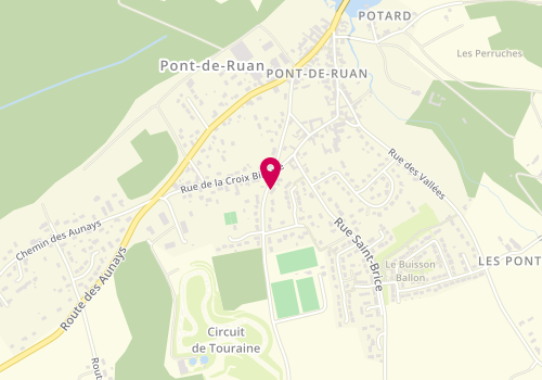Plan de Pascal RICHARD - DR House Immobilier 37, 8 Rue de la Châtaigneraie, 37260 Pont-de-Ruan