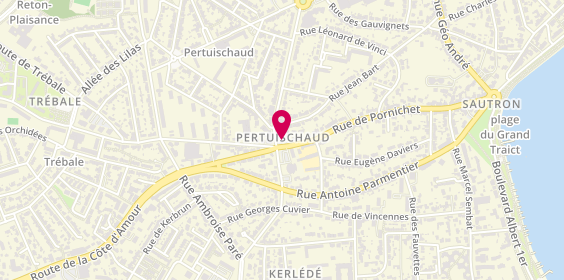 Plan de Lacombe Immobilier, 6 place Pierre Bourdan, 44600 Saint-Nazaire