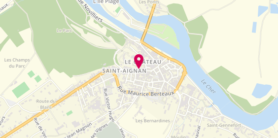 Plan de L'Adresse Saint Aignan, 38 Rue Constant Ragot, 41110 Saint-Aignan