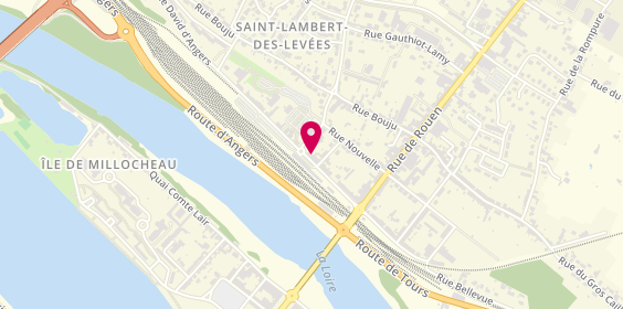Plan de Samuel BLAIN - SAFTI Immobilier Saumur, 16 avenue David d'Angers, 49400 Saumur