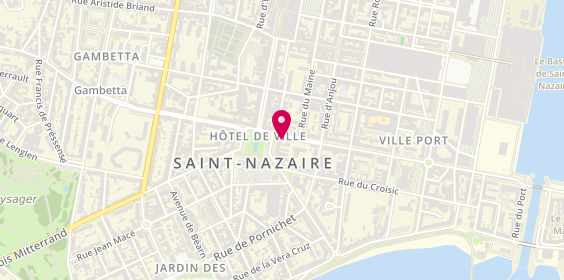 Plan de L'Adresse, 41 avenue du Général de Gaulle, 44600 Saint-Nazaire