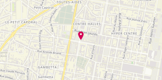 Plan de Laforet Immobilier, 98 avenue Albert de Mun, 44600 Saint-Nazaire