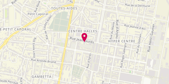 Plan de CABINET OLIVIER - Gestion Locative, Saint-Nazaire, 71 Rue Jean Jaurès, 44600 Saint-Nazaire