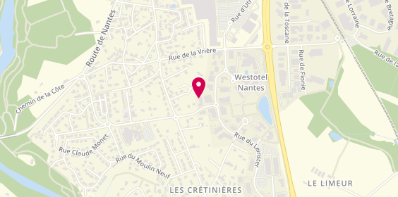 Plan de C'Invest, 4 Rue du Devon, 44240 La Chapelle-sur-Erdre