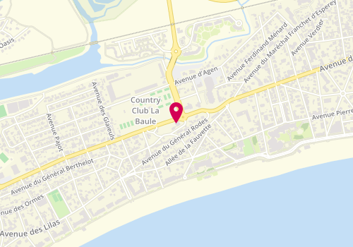 Plan de Initiales - Presqu'île Immobilier, 70 avenue du Maréchal de Lattre de Tassigny, 44500 La Baule-Escoublac
