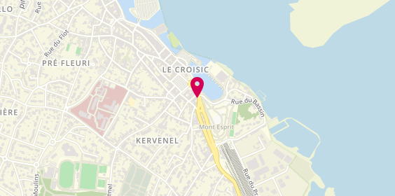 Plan de Agence du Croisic, 2 Quai Hervé Rielle, 44490 Le Croisic