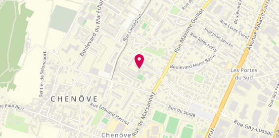 Plan de MAHROUK Hicham, 4 Rue Raymond Bougeot, 21300 Chenôve