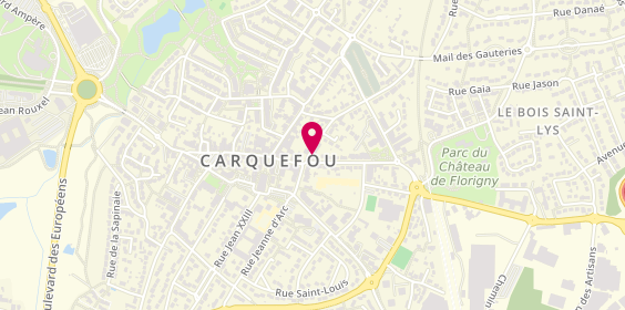 Plan de L'Adresse de Carquefou, 2 Rue Harrouys, 44470 Carquefou