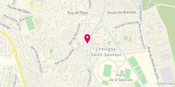 Plan de Bellis'immobilier, 33 avenue de la République, 21800 Chevigny-Saint-Sauveur