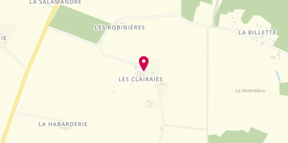 Plan de Atlanthe et Nathalie, Les Clairaies
Lieu-Dit Les Clairaies, 37260 Artannes-sur-Indre