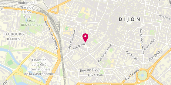 Plan de Laforêt Immobilier, 23 Rue Monge, 21000 Dijon