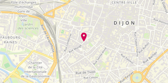 Plan de Cabinet Patrice Ryaux, 16 Rue Monge, 21000 Dijon