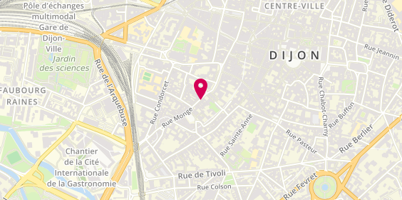 Plan de Citya Ducs de Bourgogne, 7 Rue Monge, 21000 Dijon
