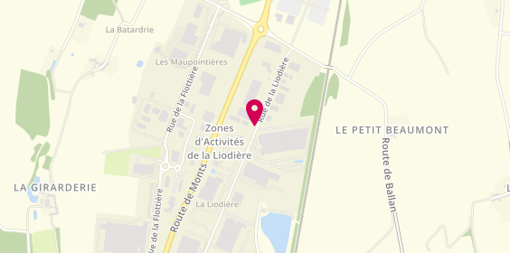 Plan de Le Berre Investissements, Rue de la Liodière, 37300 Joué-lès-Tours