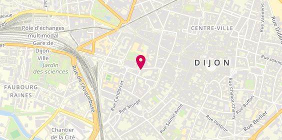 Plan de Agence Dijon Beaux-Arts, 2 Rue Michelet, 21000 Dijon