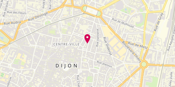 Plan de Balducci Immobilier, 72 Rue Jean Jacques Rousseau, 21000 Dijon