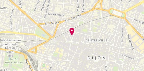 Plan de Agence immobilière Nexity, Rue du Château, 21000 Dijon