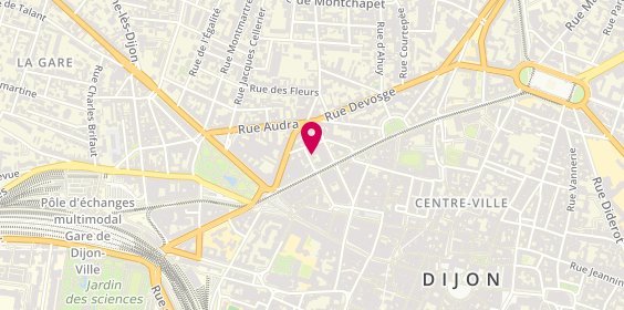 Plan de CHARLES DAMIDOT Immobilier, 12 Rue Jean Renaud, 21000 Dijon