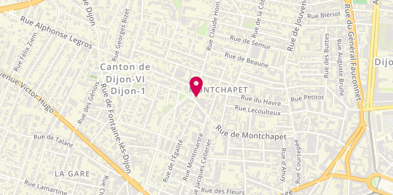 Plan de ALEXANDRE Pierre, Bât 5 16 Montchapet, 21000 Dijon