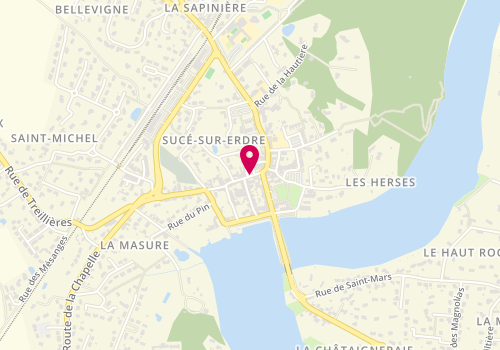 Plan de FREMONT Sylvain, 11 place Charles de Gaulle, 44240 Sucé-sur-Erdre