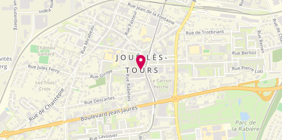 Plan de Square Habitat, 3 Rue Gamard, 37300 Joué-lès-Tours