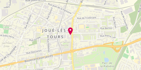 Plan de Stéphane Plaza Immobilier, 5 avenue Victor Hugo, 37300 Joué-lès-Tours