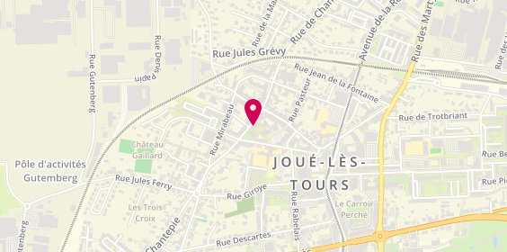Plan de Gsm Immobilier, 86 Rue de Chantepie, 37300 Joué-lès-Tours
