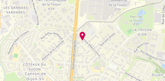 Plan de Buet Immobilier, 19 avenue Albert Camus, 21000 Dijon