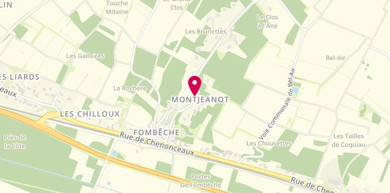 Plan de BASTARD Valentin, 10 Allée de Montjeannot, 37270 Saint-Martin-le-Beau