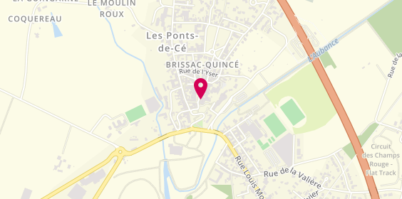 Plan de Agence immobilière l'Adresse Brissac-Loire-Aubance, 8 place Georges Clemenceau, 49320 Brissac Loire Aubance