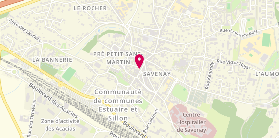 Plan de Mercier Immobilier, 6 Pl. De l'Hôtel de Ville, 44260 Savenay