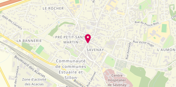 Plan de Square Habitat Savenay, 1 place Guépin, 44260 Savenay
