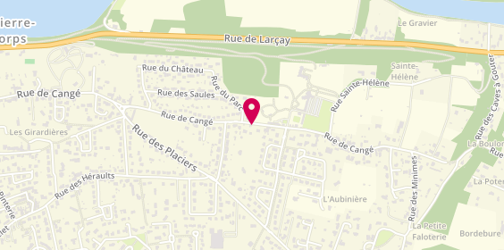Plan de Alliance Immobilier Service, 115 Rue de Cange, 37550 Saint-Avertin