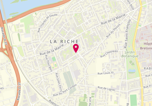 Plan de Fuchsia Immobilier, 15 Rue du 11 Novembre 1918, 37520 La Riche