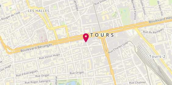 Plan de A.I.M Transactions Tours, 7 Rue George Sand, 37000 Tours