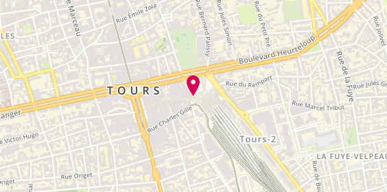 Plan de Afico, 40 Rue de Bordeaux, 37000 Tours