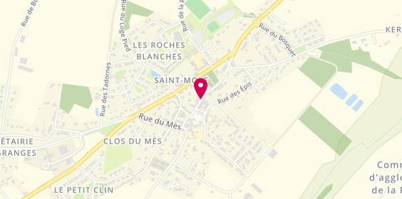 Plan de Agence de l'Ocean-St Molf, 21 Rue Duchesse Anne, 44350 Saint-Molf