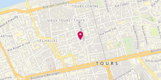 Plan de Human Immobilier, 33 Rue Néricault Destouches, 37000 Tours