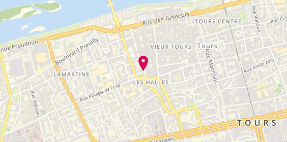 Plan de Eric VALLET - iad France, 27 Rue de la Grosse Tour, 37000 Tours