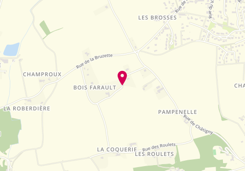 Plan de Marie Tessié 3G immobilier, 15 Rue Bois Farrault, 37230 Fondettes