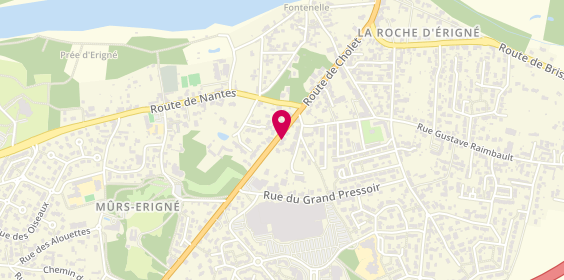 Plan de Carré de Lumière - Agence Immobilière, 30 Bis Route de Cholet, 49610 Mûrs-Erigné