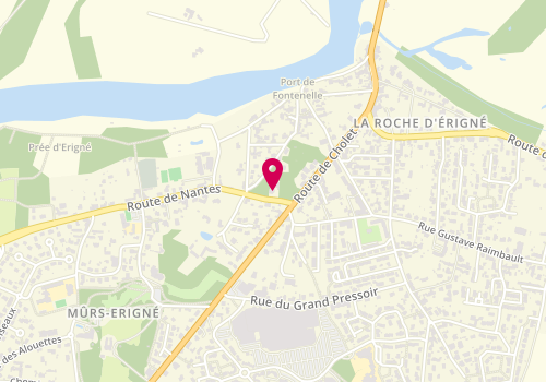 Plan de Label angevine immobilier, 1 Route de Nantes, 49610 Mûrs-Erigné
