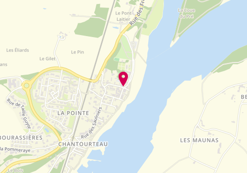 Plan de Espace Atypiques, 18 Quai de Port Boulet, 49080 Bouchemaine