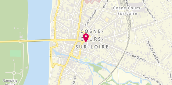 Plan de Tissier, 20 Rue du Commerce, 58203 Cosne-Cours-sur-Loire